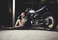 Bộ ảnh Nude Nữ biker Kaillie Humphries cá tính thông qua bộ ảnh